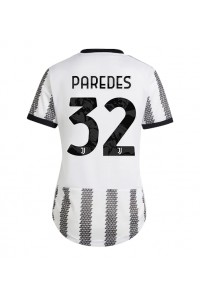 Juventus Leandro Paredes #32 Fotballdrakt Hjemme Klær Dame 2022-23 Korte ermer
